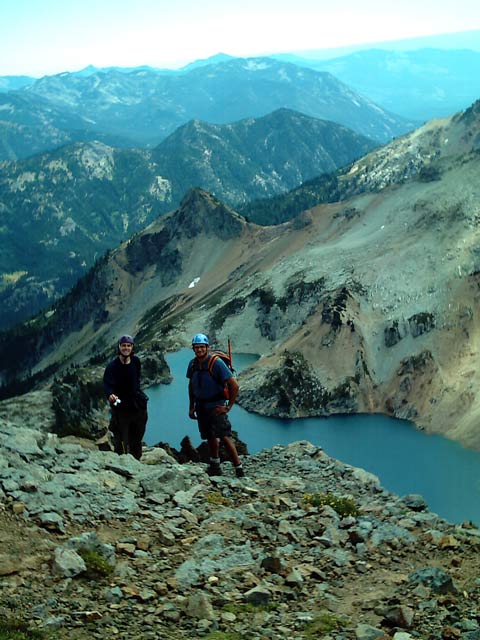 Descending southeast ridge 2 - Mt. Daniel