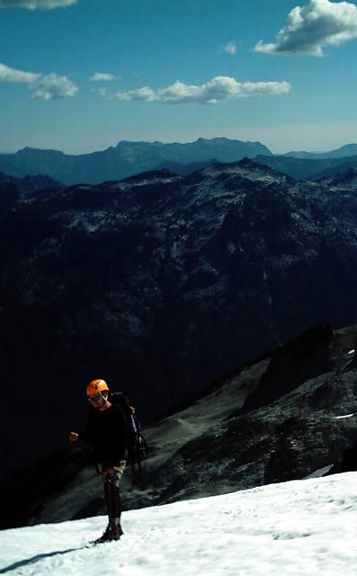 Across Daniel Glacier