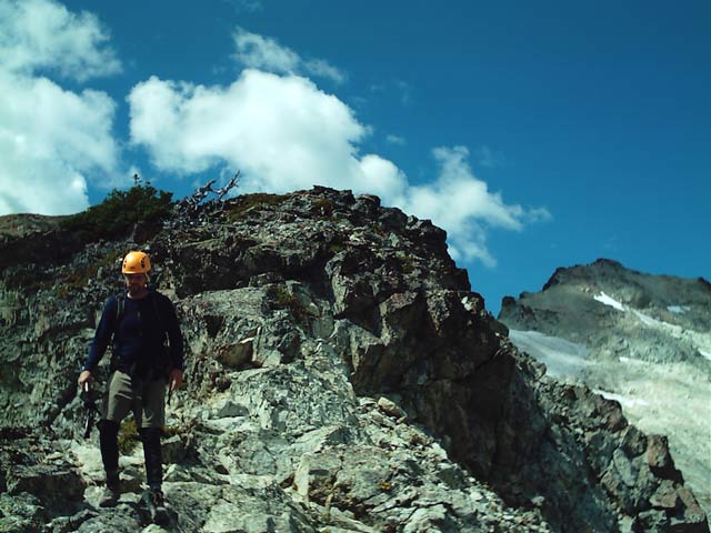 Descending southeast ridge - Mt. Daniel