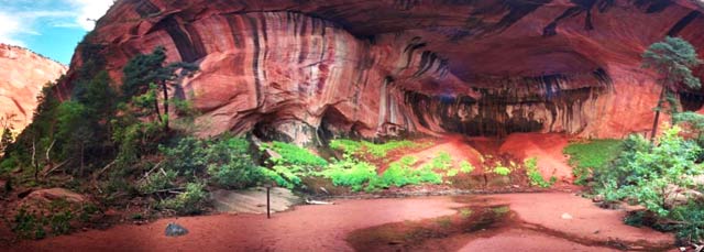 Kolob Canyon - Double Arch Alcove 1
