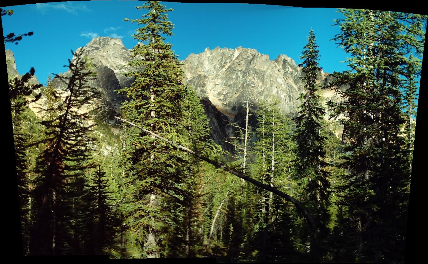 Silver Star peak from camp