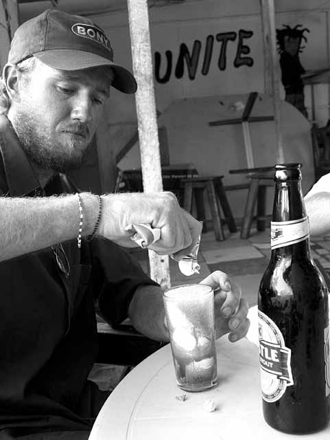 Castel Milk Stout and Fan Ice