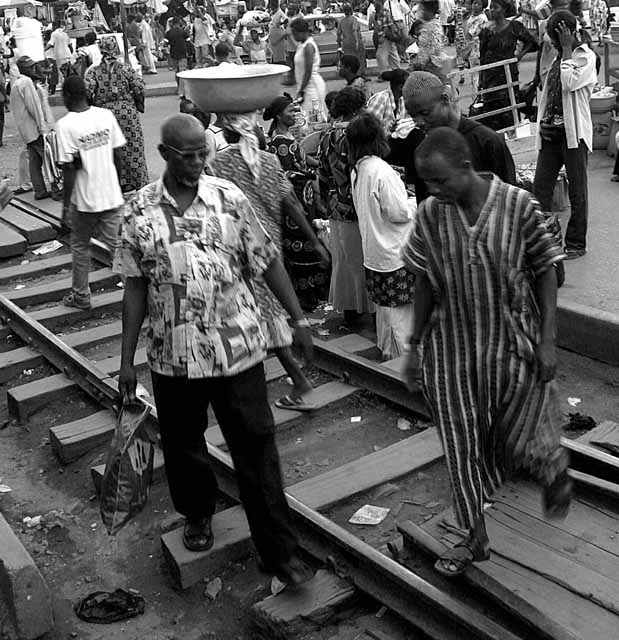In the Kumasi Market