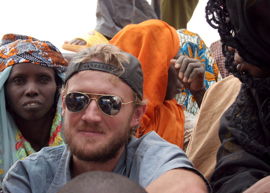 Karl in the bush taxi