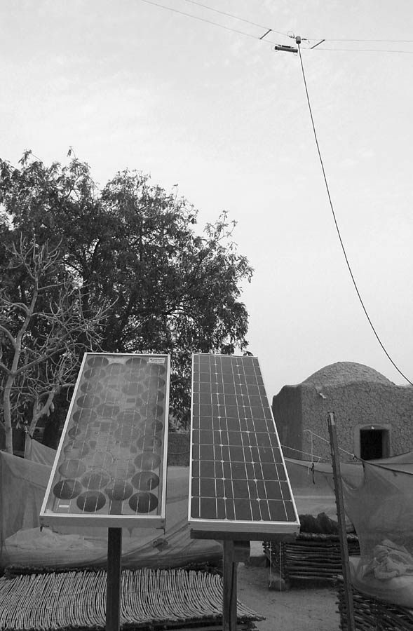 Kirtachi hostel solar panels