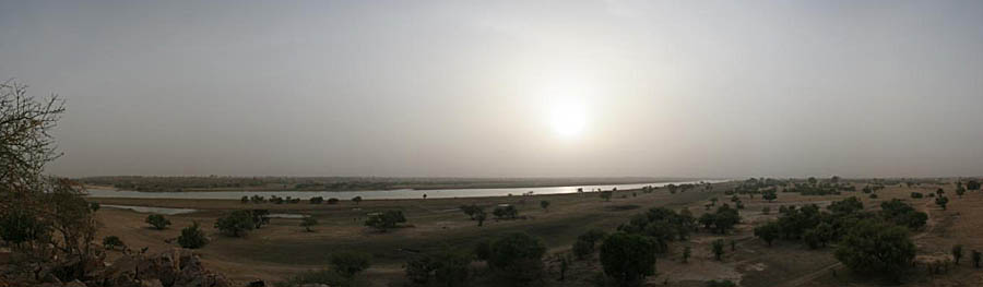 Niger river from Kirtachi bluffs