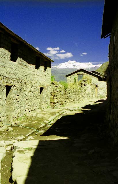 Pampamarca Village Street