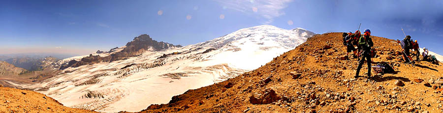 Emmons Glacier from Camp Curtis