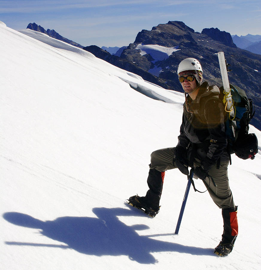 Up the Sahale Glacier