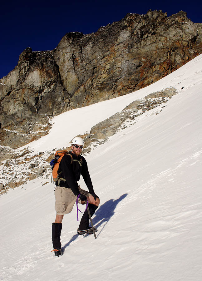 Greg on the Sahale Glacier