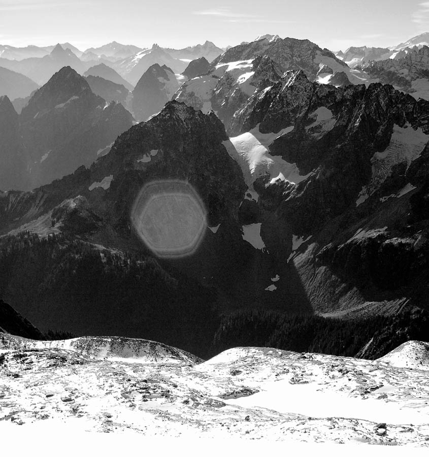 View from Sahale Glacier