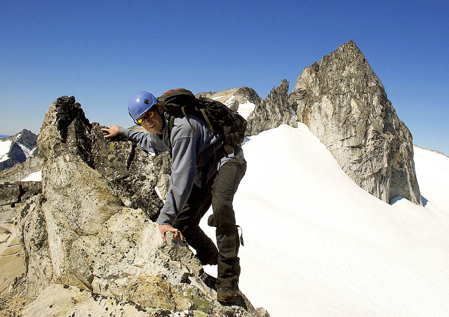 Karl on summit ridge