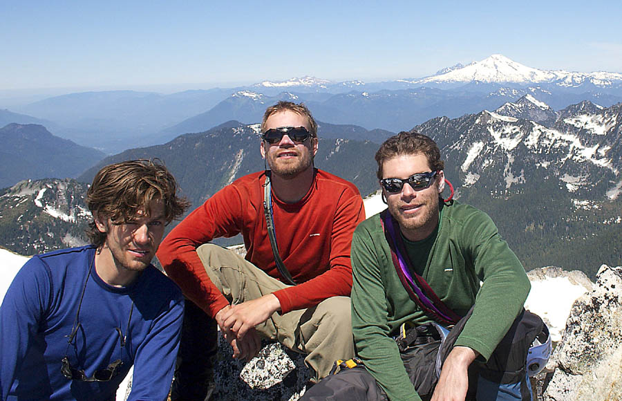 Mt Baker from Snowking Mountain