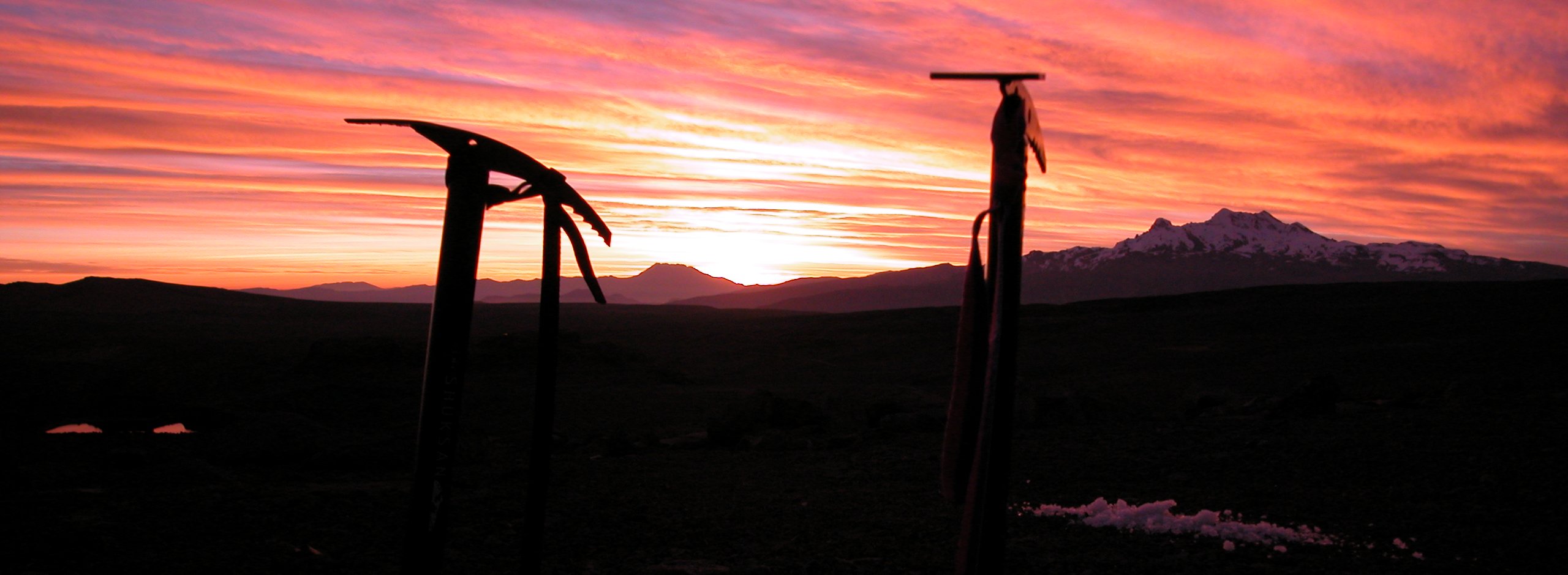 Nevado Solimana from high camp