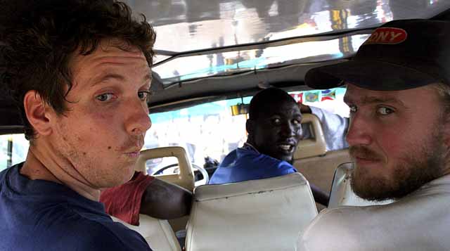 Waiting to go to Ada Foah in the tro-tro