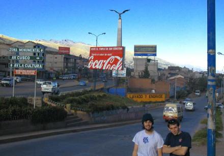 Two goons in Cusco