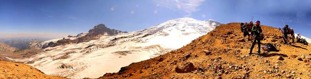 Emmons Glacier from Camp Curtis