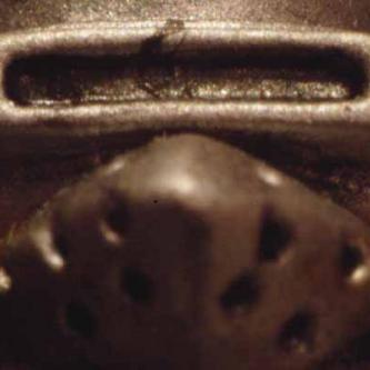 Pringles Macro Robot Face