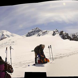 Arriving at Base Camp