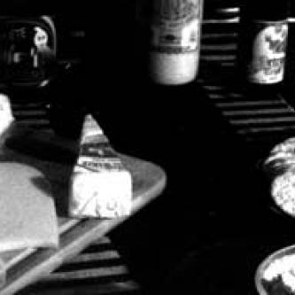 Cheese and beer for finish