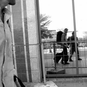 At the Cotonou airport