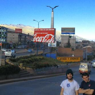 Two goons in Cusco