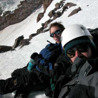 Descending rest stop