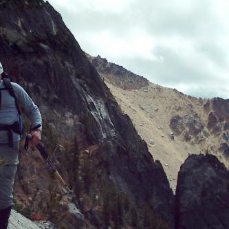 Descending from Burgundy Col