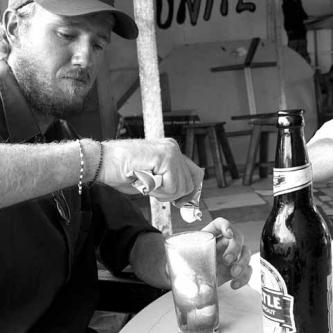 Castel Milk Stout and Fan Ice