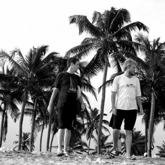 walkin' on the beach