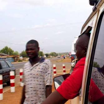 Our tro-tro headed for Accra