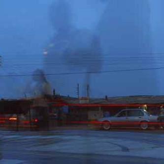 Ghosts at dusk in Ho