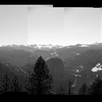 yosemite from glacier point