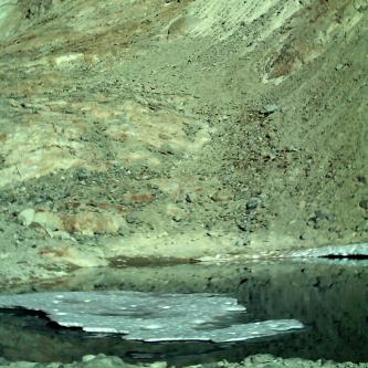 East Daniel Peak from Hyas Creek Basin