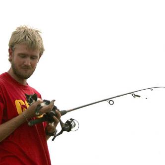 Fishin' and cat