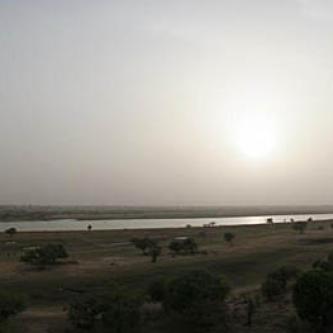 Niger river from Kirtachi bluffs