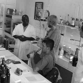 Drinking in the laboratory