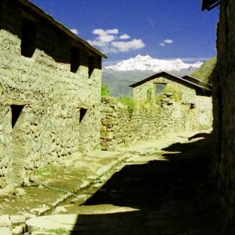 Pampamarca Village Street