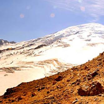 Emmons Glacier from Camp Curtis
