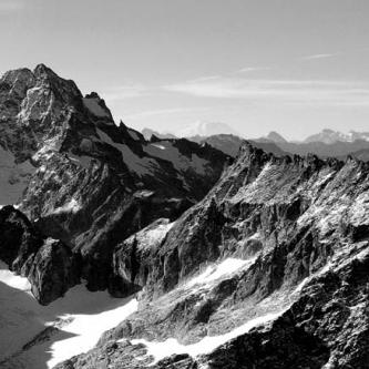 Mt. Formidable and Cache Col from the Sahale Arm