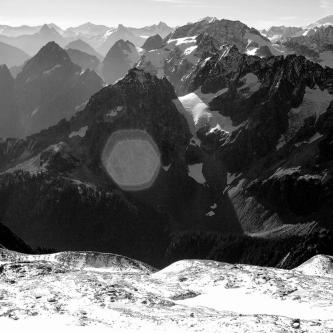 View from Sahale Glacier