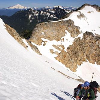 Below the West Peak of Snowking