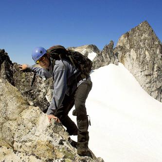 Karl on summit ridge