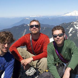 Mt Baker from Snowking Mountain