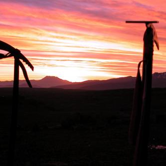 Nevado Solimana from high camp