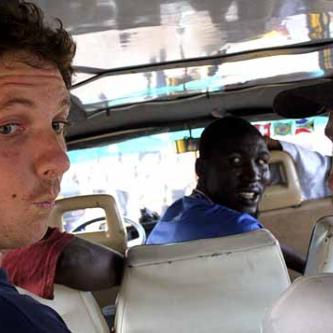 Waiting to go to Ada Foah in the tro-tro